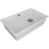 Мойка для кухни Paulmark Lumi UNI-SKEW LU74SK-WH 74x44 белый