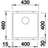 Мойка кухонная Blanco Rotan 400-U 526097 черный