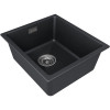 Мойка для кухни Paulmark Lumi UNI LU41-BL 41x46 черный