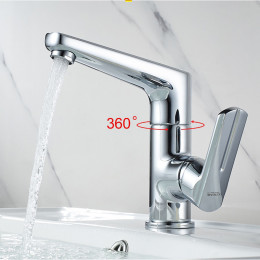 Смеситель для раковины Ledeme L1066 хром