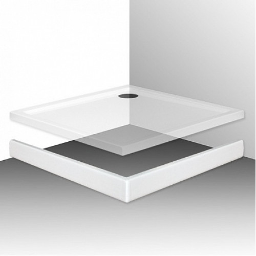 Roltechnik Душевой поддон "FLAT KVADRO 800x800"