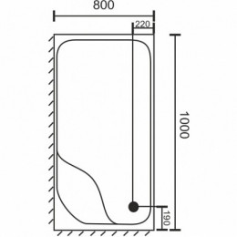 Royal Bath Душевой поддон RB 8100BP R