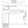 Смеситель для раковины WasserKRAFT Elbe 7403