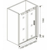 Good Door Душевое ограждение ALTAIR WTW-110-C-CH