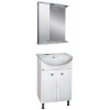 Misty Мебель для ванной Уют 50 L прямая белая