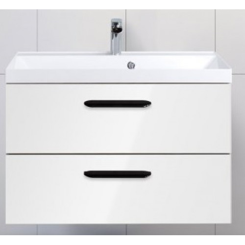 BelBagno Тумба с раковиной AURORA 800 Bianco Lucido