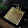Мойка для кухни Lemark Janga 9938102 51x44 светлое золото