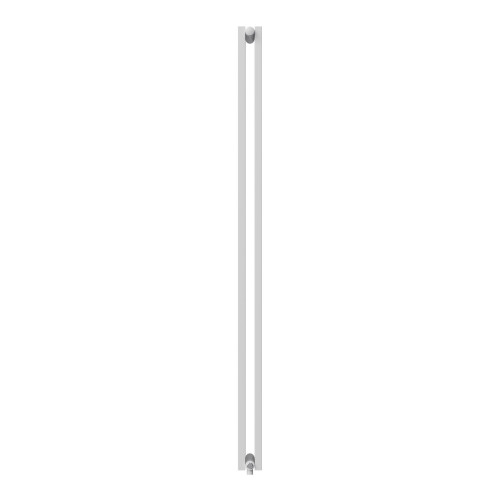 Трубчатый дизайн-радиатор Royal Thermo Shift Q30 VC2180 8 секций, белый, нижнее подключение