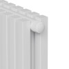 Трубчатый дизайн-радиатор Royal Thermo Shift Q30 VC2180 8 секций, белый, нижнее подключение