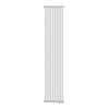 Трубчатый дизайн-радиатор Royal Thermo Shift Q30 VC2180 8 секций, белый, нижнее подключение