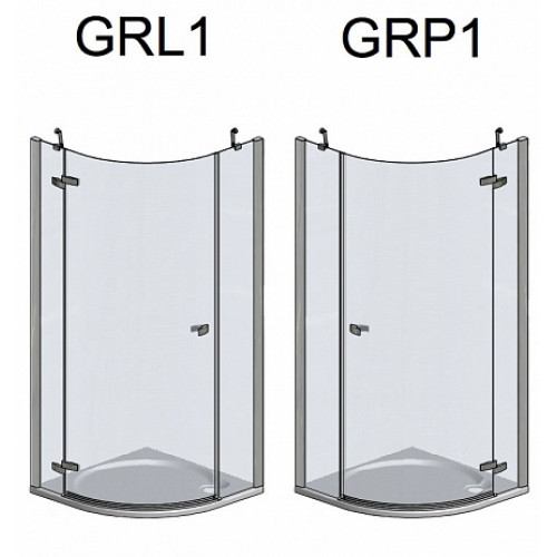 Roltechnik Душевой уголок "GRP1 1000"