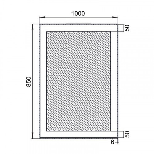 Зеркало Aquanet Алассио 10085 LED