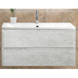 BelBagno Тумба с раковиной ALBANO 1000 Cemento Verona Grigio