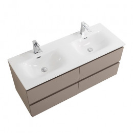 BelBagno Тумба с раковиной Kraft 120-2 подвесная Бежевый матовый