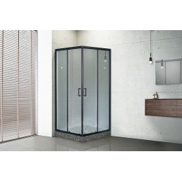 Royal Bath Душевой уголок RB 80HPD-C-BL 80х80х185