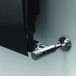 Радиатор биметаллический Royal Thermo BiLiner 350 Noir Sable 4 секции, боковое подключение