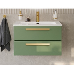 BelBagno Мебель для ванной Eco Cer-N 80 CZR-8073-80 фисташковый софт ручки сатиновое золото