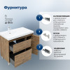 Aquanet Мебель для ванной Nova Lite 2.0 90 L дуб рустикальный