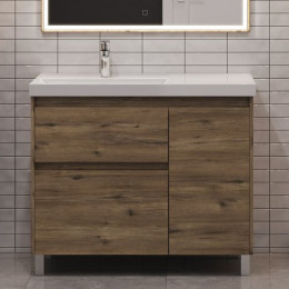 Aquanet Мебель для ванной Nova Lite 2.0 90 L дуб рустикальный