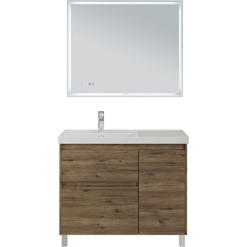 Aquanet Мебель для ванной Nova Lite 2.0 90 L дуб рустикальный