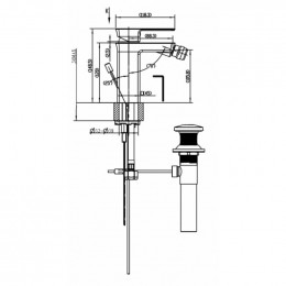 Смеситель для биде Bravat Phillis F356101C-ENG