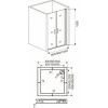 Good Door Душевое ограждение FANTASY SD-80-C-CH