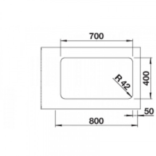 Мойка кухонная Blanco Solis 700-U 526125 хром