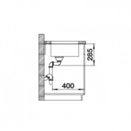 Мойка кухонная Blanco Solis 700-U 526125 хром