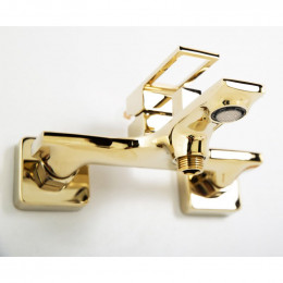 Смеситель для ванны BelBagno Luce LUC-VAS-ORO золото
