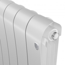 Радиатор биметаллический Royal Thermo Infinity 500 Bianco Traffico 12 секций, боковое подключение