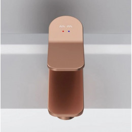 Смеситель для раковины AM.PM X-Joy F85A02144 розовое золото
