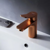 Смеситель для раковины AM.PM X-Joy F85A02144 розовое золото