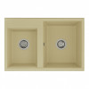 Кухонная мойка Акватон Делия 78 DBL 1A723132DE290 шампань