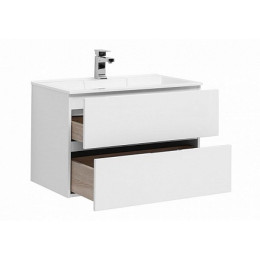 Aquanet Тумба с раковиной Алвита 80 белая