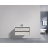BelBagno Тумба с раковиной PIETRA 1000 Stucco Cemento Leggero