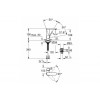 Смеситель для раковины GROHE Plus 23872003 со сливным гарнитуром, поворотный излив, M-Size, гладкий