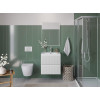 BelBagno Тумба с раковиной Uno mini 50 подвесная Bianco Opaco с раковиной BB-8099-3-50