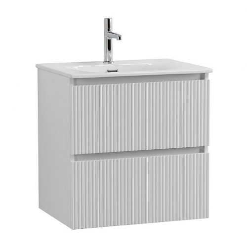 BelBagno Тумба с раковиной Uno mini 50 подвесная Bianco Opaco с раковиной BB-8099-3-50