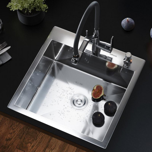 Мойка для кухни Gerhans K35050 50x50 сталь