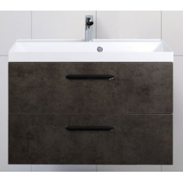 BelBagno Тумба с раковиной AURORA 800 Cemento Scuro