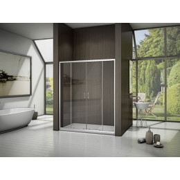 Good Door Душевое ограждение LATTE WTW-TD-150-C-WE