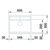 Мойка кухонная Blanco Dalago 6-F 525875 черный
