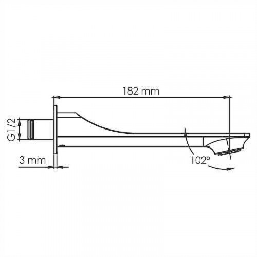 Смеситель для раковины WasserKRAFT A55543 золото