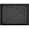 Мойка для кухни Paulmark Next-Skew PM885844-GM 58x44 вороненая сталь