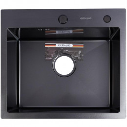 Мойка для кухни Gerhans K35044В 50x44 графит