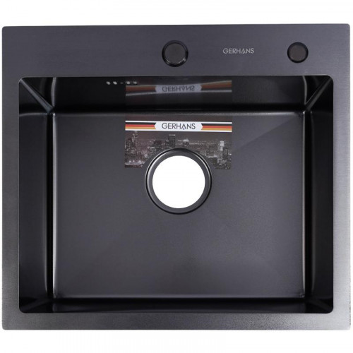 Мойка для кухни Gerhans K35044В 50x44 графит
