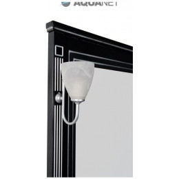 Зеркало Aquanet Паола 120 00181767 черный / серебро