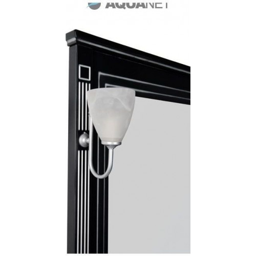 Зеркало Aquanet Паола 120 00181767 черный / серебро