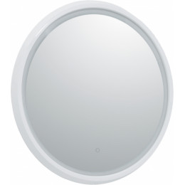 Зеркало Aquanet Дакар 80 белое LED