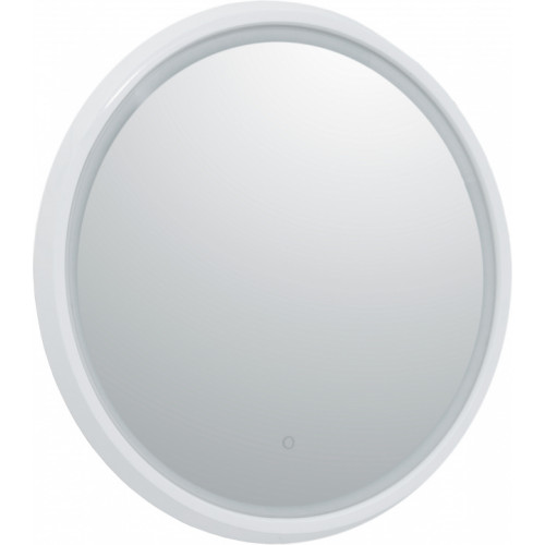 Зеркало Aquanet Дакар 80 белое LED